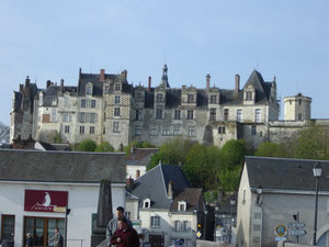 premier arrêt à St Aignan, ancien port fluvial