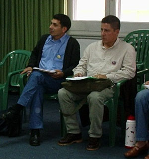 comp. Luis Torres y Marco Lobos durante un Seminario