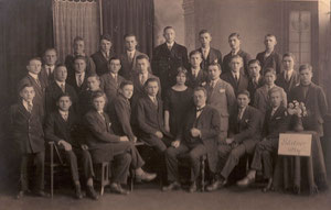 Abschlussbild Gärtner 1927 mit Felix Kurt Weinert