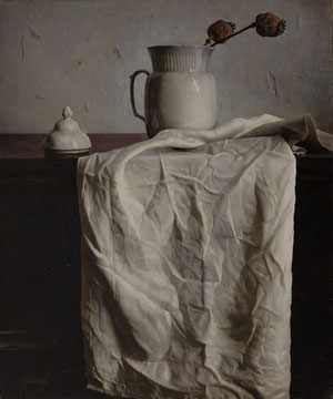Still-life with a drapery 60-50 sm canvas- oil