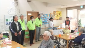 太田いずみライオンズの皆さんと