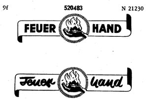 Wort-/Bildmarke 520483; Anmeldetag 02.05.1939