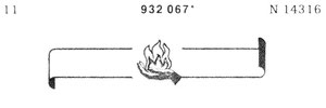 Wort-/Bildmarke 932067; Anmeldetag 19.12.1974