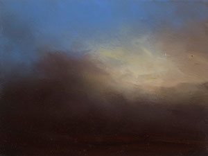 o.T., 2009, 18 x 24 cm, Öl auf Hartfaser
