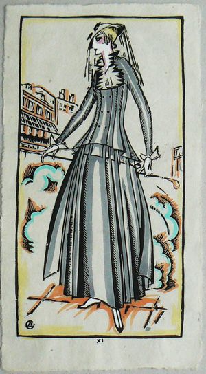 A fashion illustration of Ottos'