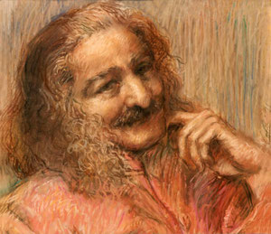 Diane's painting of Baba