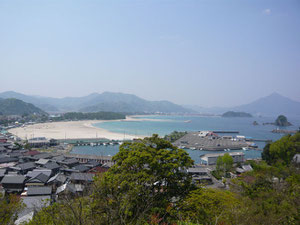 高浜町安土山からの展望台より