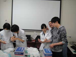 熱血指導中です