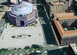 Teatro Politeama - 3d model