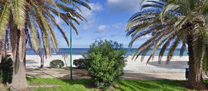 Beautiful view of Mondello Beach