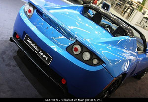 Tesla Roadster der Elektrosportwagen
