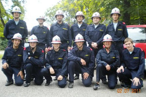 Das erfolgreiche Wettkampfteam der FF Kasten.