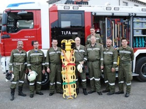 Das Spineboard ist ein für die Menschenrettung überaus praktisches und einfach zu handhabendes Gerät.