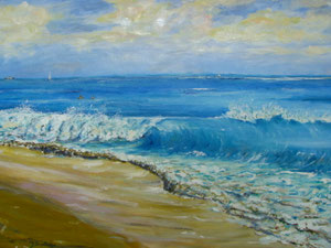 Surf, Wave, Ocean, Beach