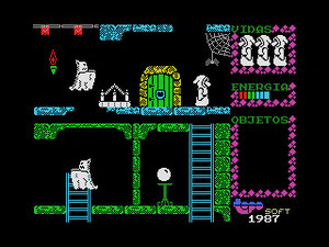 La versión para MSX, como fue costumbre durante esos años, era un clon de la de Spectum y no aprovechaba la superioridad técnica de los ordenadores del estandar nipón.