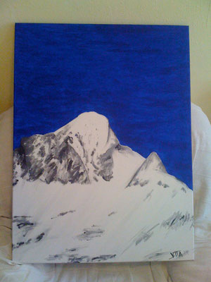 Kitzsteinhorn - Juli 2011 60x80cm)