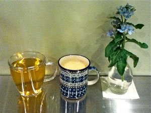 本日はKUSMI TEAとチャイのWスタート