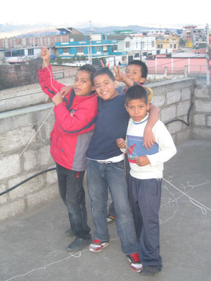 Mario, Luis, Enrique, Angel (von links)