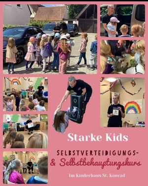 Selbstverteidigungskurs im St Konrad Kindergarten
