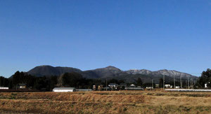 赤城山の峰々