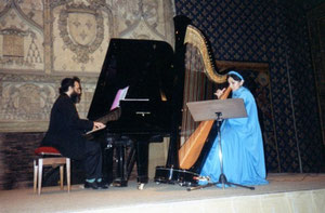 Shimon REUBEN & Nehama REUBEN. DUO REUBEN. Concert REIMS octobre 1993 Palais du Tau