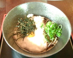 おろしとろろ蕎麦w