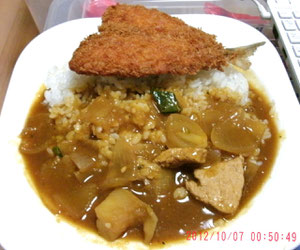そしてアジフライ大食いな私ねw