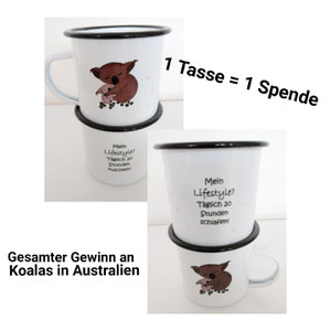 Spendentasse für Australien