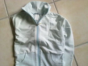 Veste domyos - bleu clair - 10 ans
