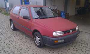 VW Golf 3 vorher