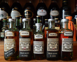 Mini bottles HENCO 5cl & DRY 3cl