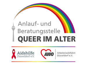 Logo: Anlauf- und Beratungsstelle Queer im Alter