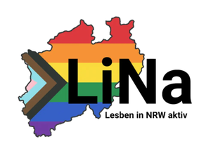 Logo: LiNa – Lesben in NRW aktiv