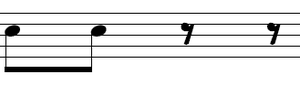 ギターアドリブ入門講座(8分音符、8分音符、8分休符、8分休符)