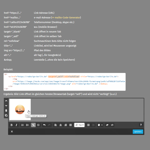 Bilder verlinken (Tutorial)