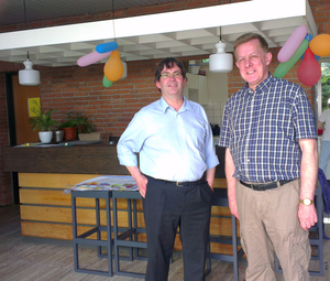 Andreas May und Peter Grünig