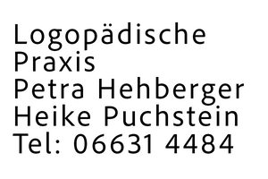 Logopädische Praxis Petra Hehberger, Alsfeld. Behandlung v. Sprach- u. Hörstörungen