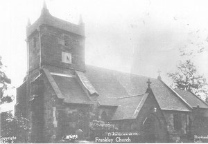 St Leonard's Church. Thanks to Local History Digital Archive of the History Department of King Edward VI Grammar School, Five Ways, Bartley Green