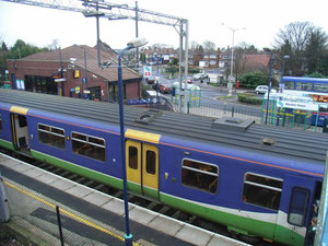 Marston Green station and bus interchange