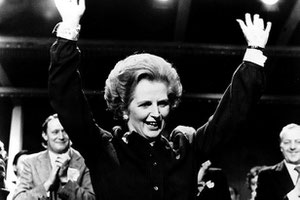 "Hjernladyen" Margaret Thatcher