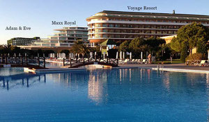 Golf-Paradies und Luxus-Hotels in Belek, Türkei. Foto Rainer Sturm stormpic.de