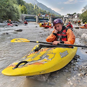 WWF-Wasserzeichen'2012: Fische und Kanuten auf dem Trockenen