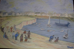 Le bateau bleu