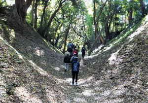 小峰御鐘ノ台大堀切（東堀）