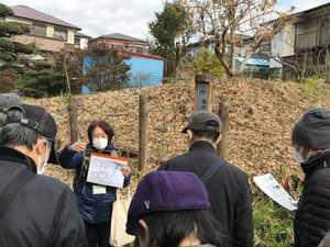 逆川・船着場跡