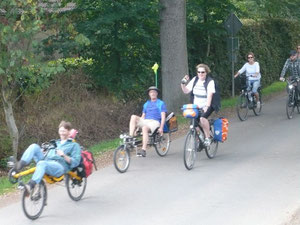 Auch das Team "Liegeradgruppe Oldenburg" war gut vertreten!