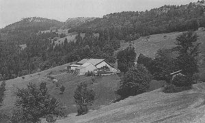 Vue générale de La Thuile et des Pitons (Collection G. Lepère, association La Salévienne)