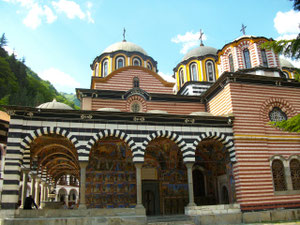 Rila-Kloster in Bulgarien (Rilski manastir) gehört zu den UNESCO-Weltkurturerben 