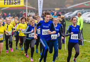 Jan-David Ridder (179) und Elena Neumann (118) gewannen jeweils die Läufe in ihren Altersklassen. (Foto: Jan-Hendrik Ridder)