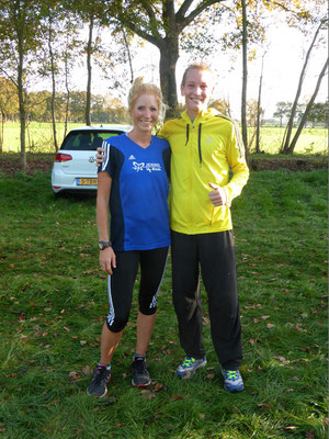 Jana Groß-Hardt (57:44 min) und Christoph Uphues (49:52 min) absolvierten die 15 km lange Strecke in sehr guten Zeiten.